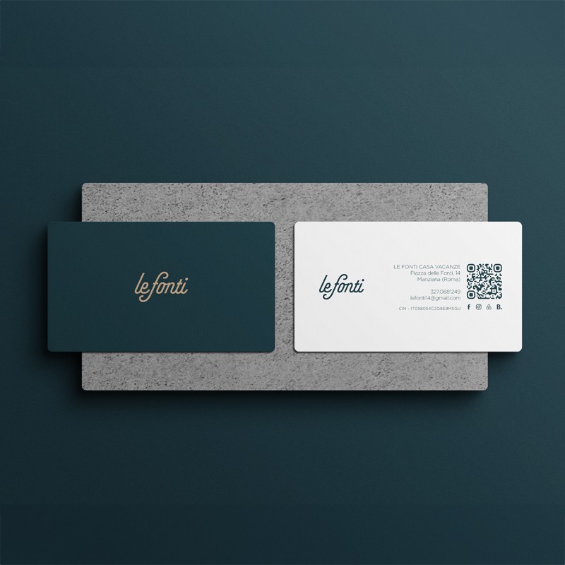 Le Fonti business card