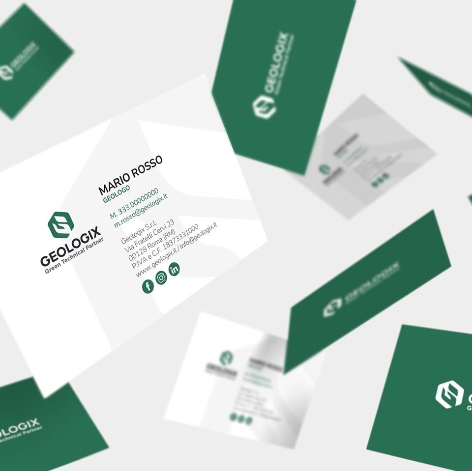 Geologix business card