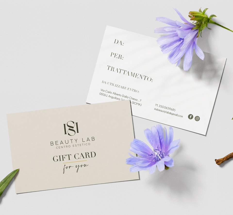 Sara Morlupi Beauty Lab Gift card