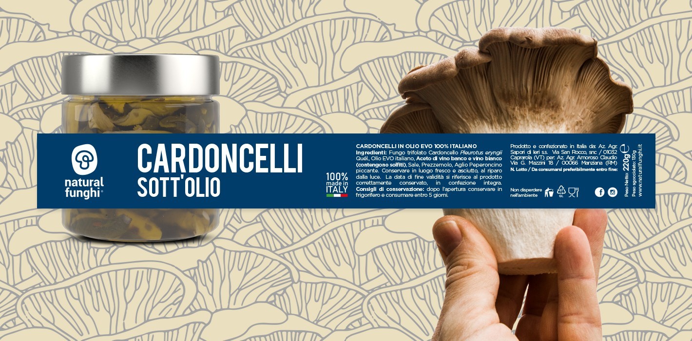 Barattoli Natural Funghi