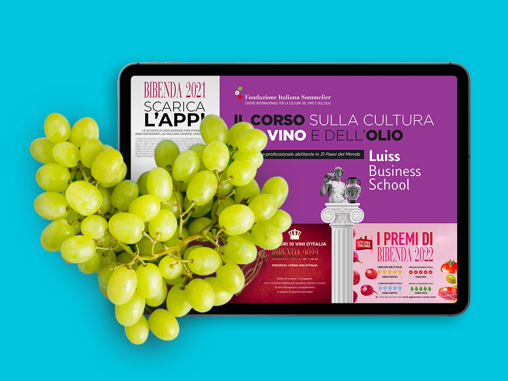 Un portale interattivo per gli amanti del vino