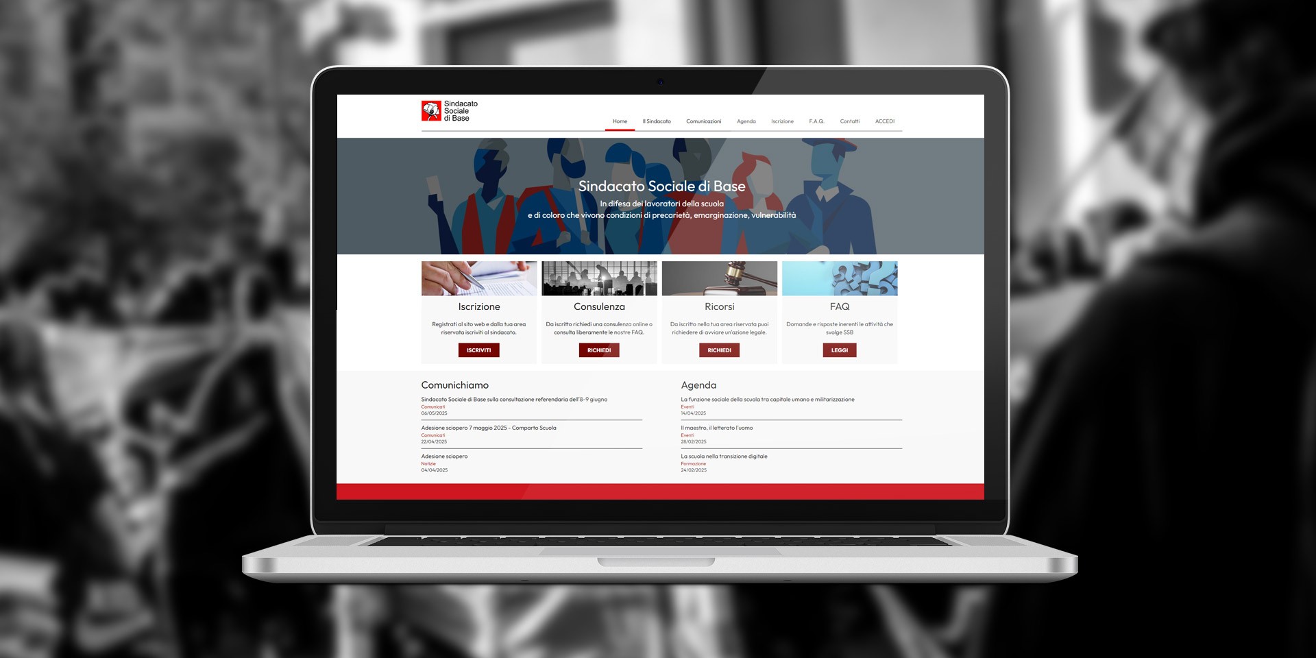 Sito web Sindacato Sociale di Base