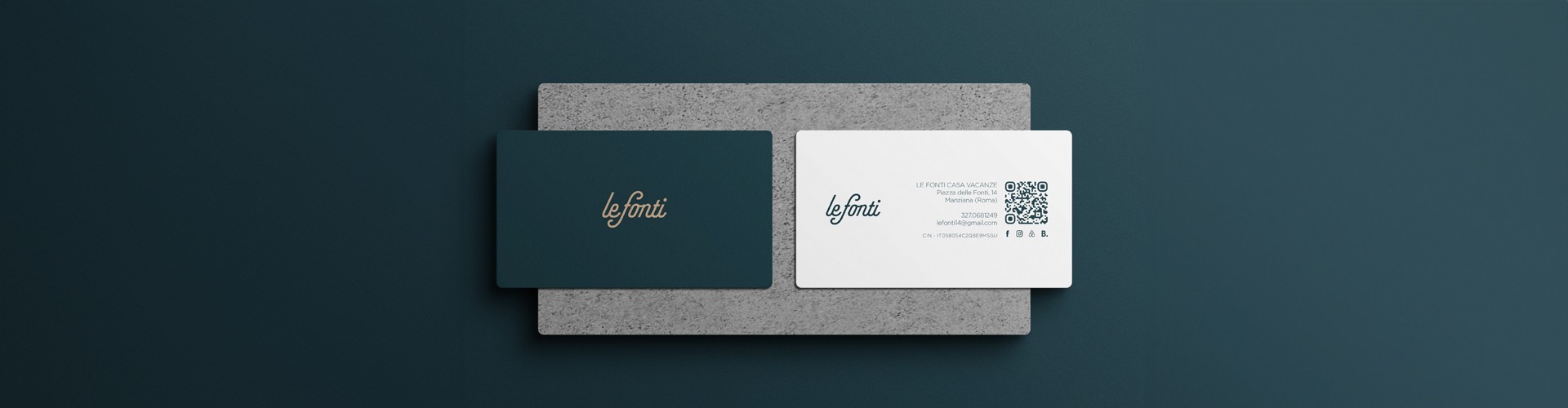 Le Fonti business card