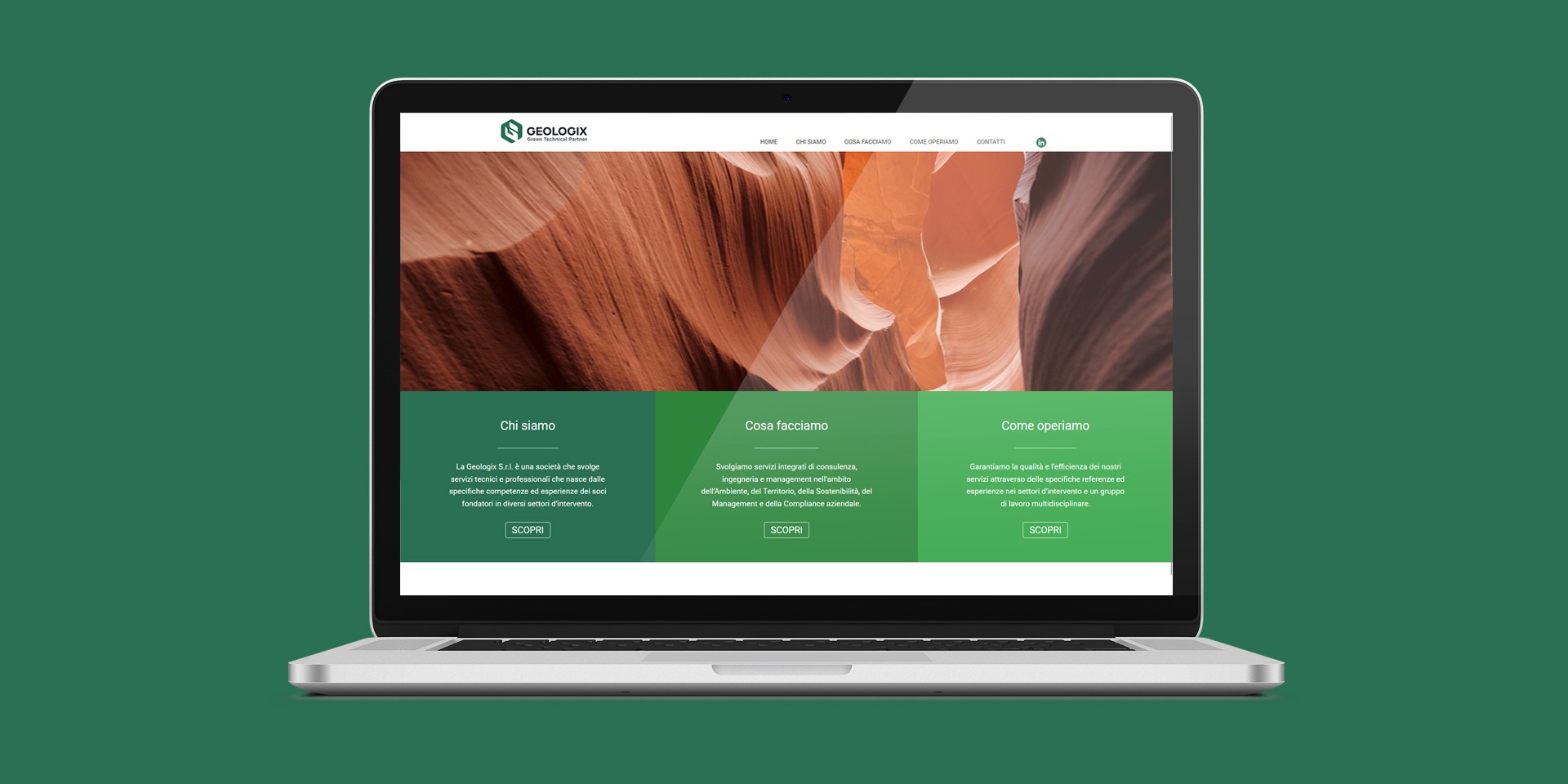 Geologix sito web
