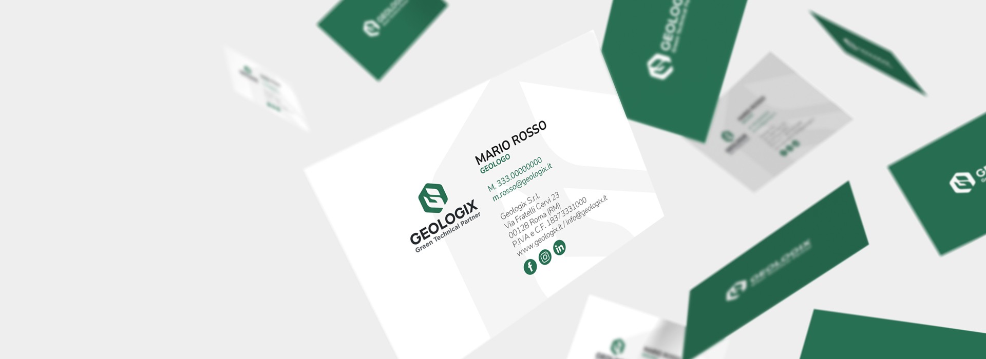 Geologix business card